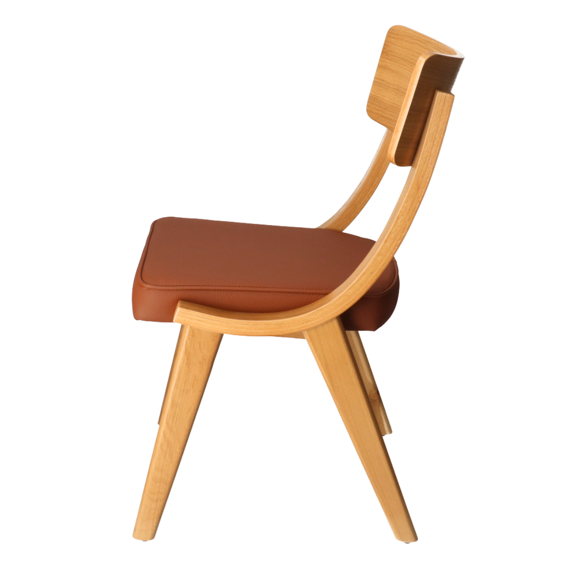 K XTON THOMAS OAK Brown Scandinavian Wooden indoor chair